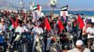 مسيرة بالدراجات النارية في المكلا احتفاءً بالذكرى الـ(8) لتحرير ساحل حضرموت  ...