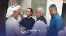 السقاف وهيثم يقدّمان واجب العزاء لأسر ضحايا حادثة غرق ساحل جولد مور ...