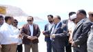 وزير النقل يتفقد سير العمل في ميناء سقطرى القديم (حولاف) ...